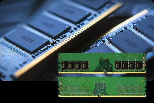 중국 CXMT의 범용 DDR4 모듈. <CXMT 홈페이지 캡처>